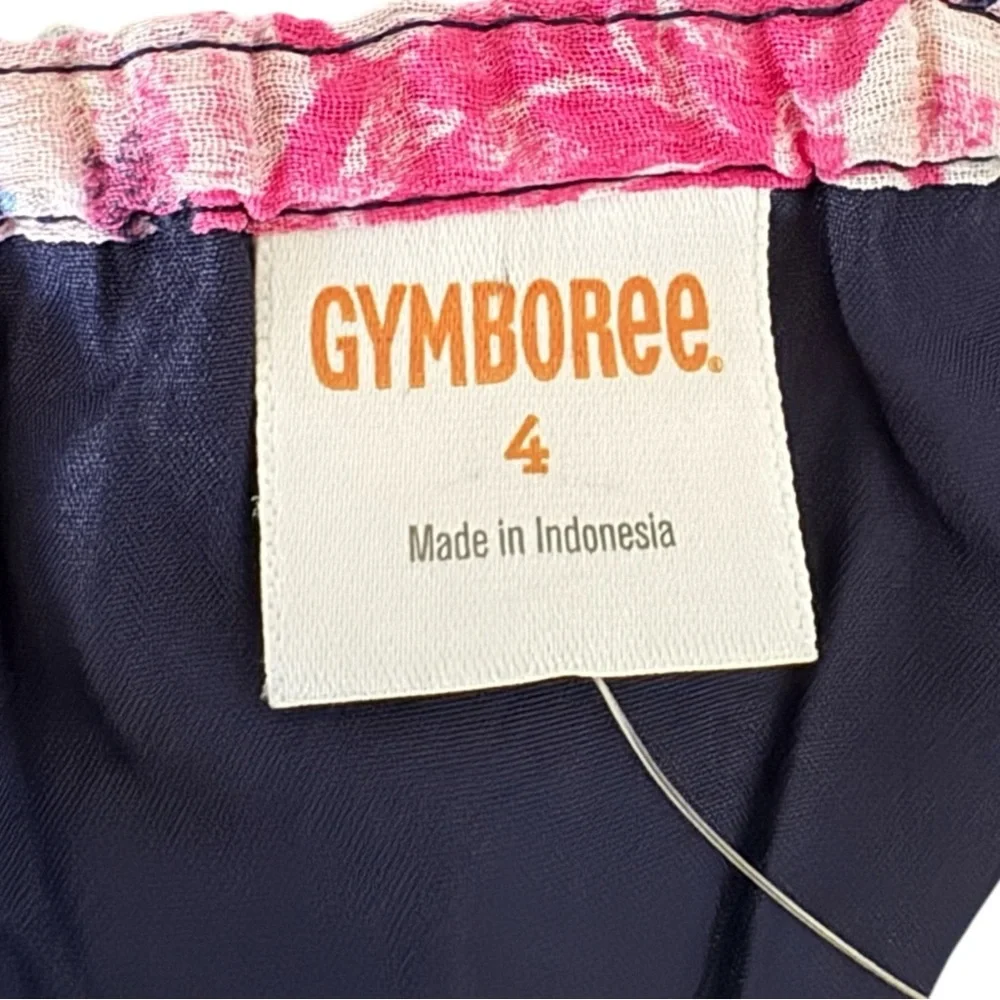 Gymboree Navy Floral Ruffle Sundress Girls Size 4 NWT Easter Spring Party